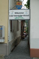  This little alley leads to the historic Old Town section of St. Goarshausen.