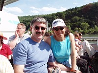  On the ship back to Boppard.