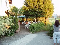  A view of the Bergschenke's terrace.