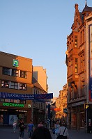  Of course there are the plain, modern parts of town as well.  This is looking from the market place up the pedestrian zone.