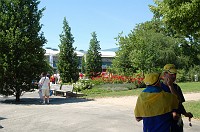  Getting closer to the stadium ... here's the Leipziger Sports Arena next to the stadium.