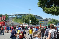  ...There it is, the brand-new Leipzig stadium.