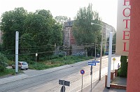  Also across the road from the hotel.  The contrast is everywhere.  All in all though, Halle is a very beautiful city that will only become more beautiful as time goes on.