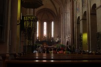  The main nave (sactuary) of the cathedral looking towards the high altar.