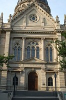  The front of the church.