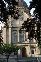  The church was heavily damaged during World War II.  It was reconstructed in 1952.