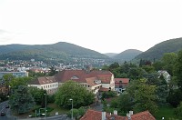  Looking out from our hotel window over the town of Neustadt.