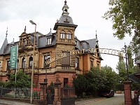  After dinner we started walking towards the Neustadt city center.  Along the way we walked past this beautiful building.  It's the 