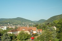  Our hotel is called the Panorama Hotel, and we definitely had a great panorama view of the hills to the west.