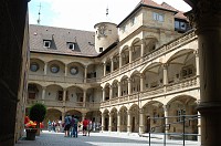  This is the courtyard with the arcade.